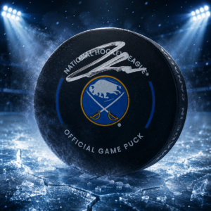 Tage Thompson Buffalo Sabres Autographed Official Game Puck