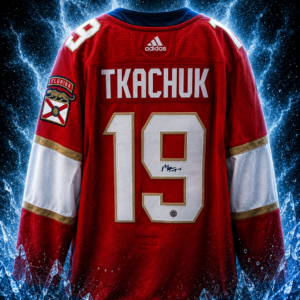 Matthew Tkachuk Florida Panthers Autographed Red Jersey