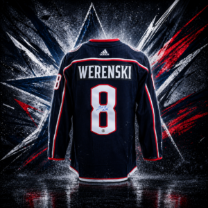 Zach Werenski Autographed Columbus Blue Jackets Adidas Jersey