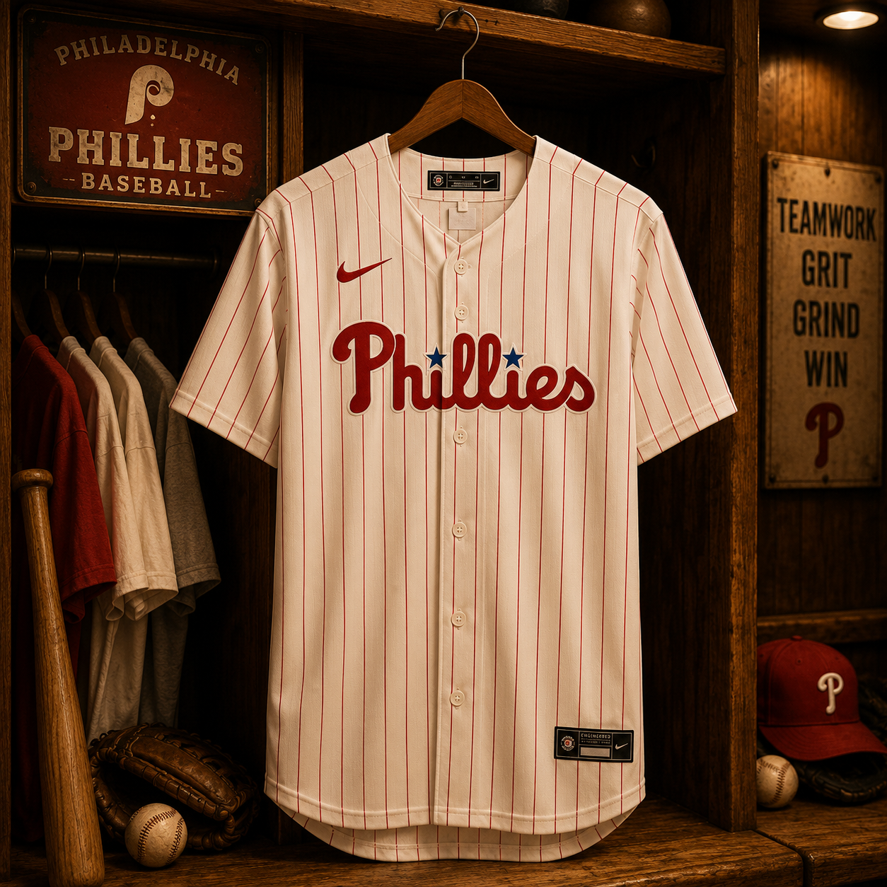 Zack Wheeler Philadelphia Phillies Autographed White Nike Limited Jersey - Image 2