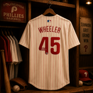 Zack Wheeler Philadelphia Phillies Autographed White Nike Limited Jersey