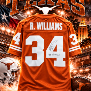 Ricky Williams Texas Longhorns Autographed Texas Orange Mitchell & Ness 1998 Legacy Jersey with "98 Heisman" Inscription