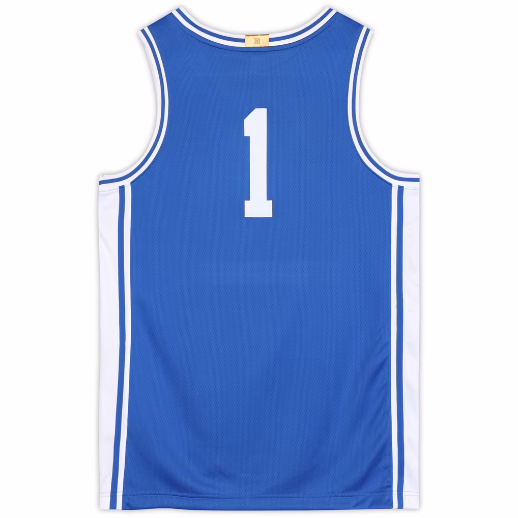 Zion Williamson Duke Blue Devils Autographed Blue Nike Swingman Jersey - Image 4