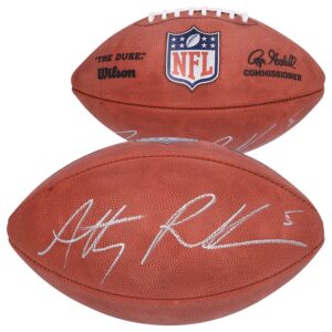 Anthony Richardson Indianapolis Colts Autographed Event-Used Football from the 2023 NFL Rookie Premiere