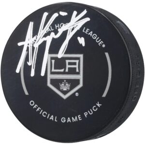 Anze Kopitar Los Angeles Kings Autographed Official Game Puck