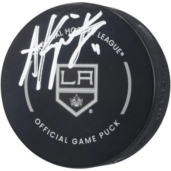 Anze Kopitar Los Angeles Kings Autographed Official Game Puck