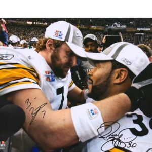 Ben Roethlisberger & Jerome Bettis Pittsburgh Steelers Autographed 16" x 20" Super Bowl XL Champions Photograph
