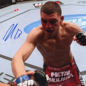 Nick Diaz Autographed UFC 8x10 Photo