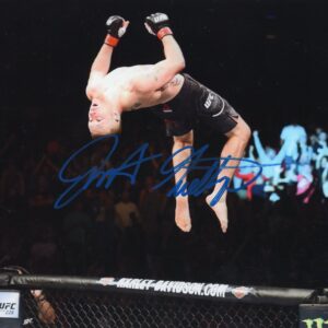 Justin Gaethje Autographed UFC 8x10 Photo