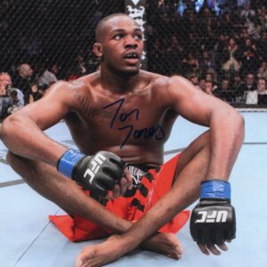 Jon Jones Autographed UFC 8x10 Photo