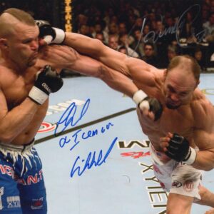 Chuck Liddell Autographed UFC 8x10 Photo