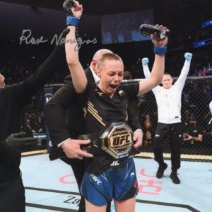 Rose Namajunas UFC Autographed 8x10 Photo