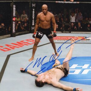 Anderson Silva Autographed UFC 8x10 Photo