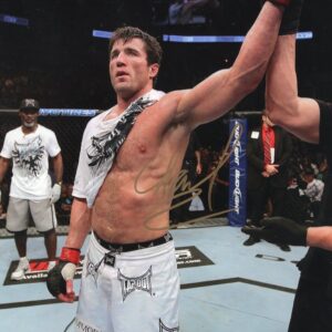 Chael Sonnen Autographed UFC 8x10 Photo