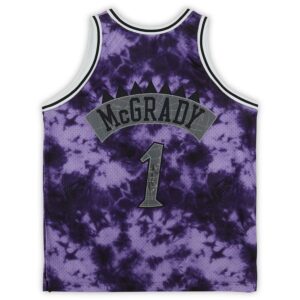 Tracy McGrady Toronto Raptors Autographed Purple Galaxy Mitchell & Ness 1998-99 Swingman Jersey