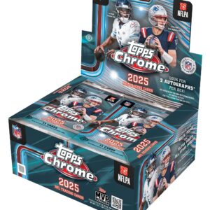 2025 Topps chrome Booster Boxes. (email or call to check availability)