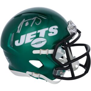 Aaron Rodgers New York Jets Autographed Riddell Authentic Helmet