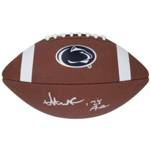 Abdul Carter Penn State Nittany Lions Autographed Nike Replica Football with "24 AA" Inscription