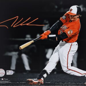 Adley Rutschman Baltimore Orioles Autographed 8" x 10" Debut First Hit Photograph