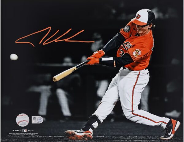 Adley Rutschman Baltimore Orioles Autographed 8" x 10" Debut First Hit Photograph