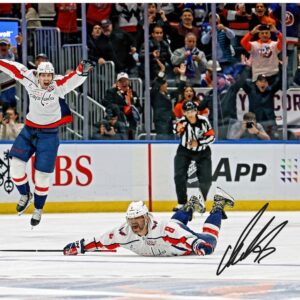 Alexander Ovechkin Washington Capitals Autographed 16" x 20" 895th Goal Celebration Photograph