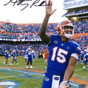 Anthony Richardson Florida Gators Autographed 8" x 10" Gator Chomp Photograph