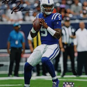 Anthony Richardson Indianapolis Colts Autographed 8" x 10" Vertical Action Shot Photograph