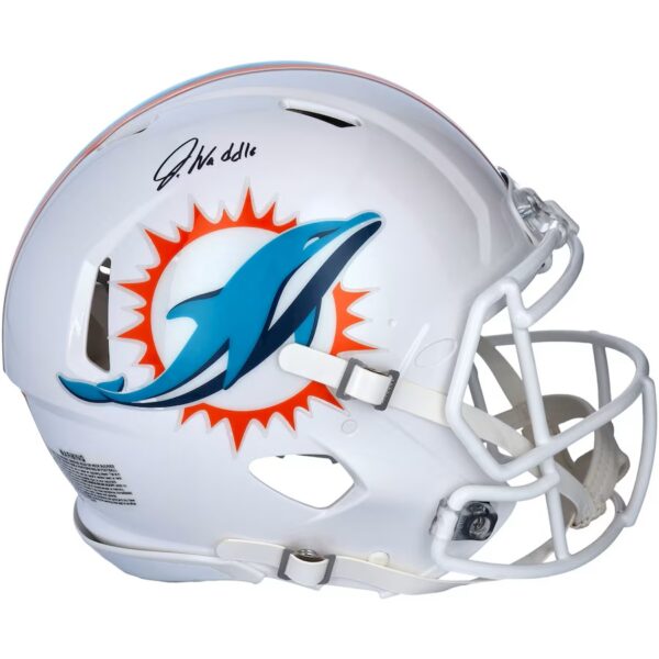Autographed Jaylen Waddle Miami Dolphins Fanatics Authentic Riddell Speed Replica Helmet