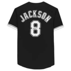 Bo Jackson Chicago White Sox Autographed Black Mitchell & Ness Authentic Jersey