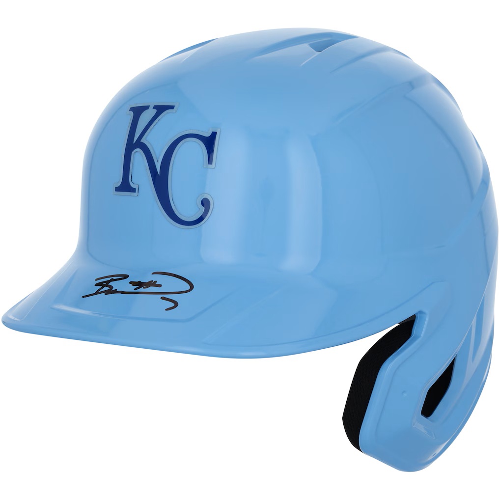 Bobby Witt Jr. Kansas City Royals Autographed Alternate Chrome Replica Batting Helmet
