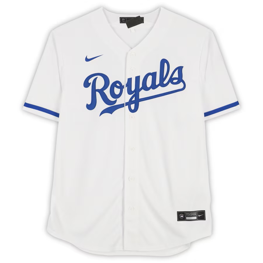 Bobby Witt Jr. Kansas City Royals Autographed White Nike Replica Jersey with "2019 #2 Pick" Inscription - Image 2