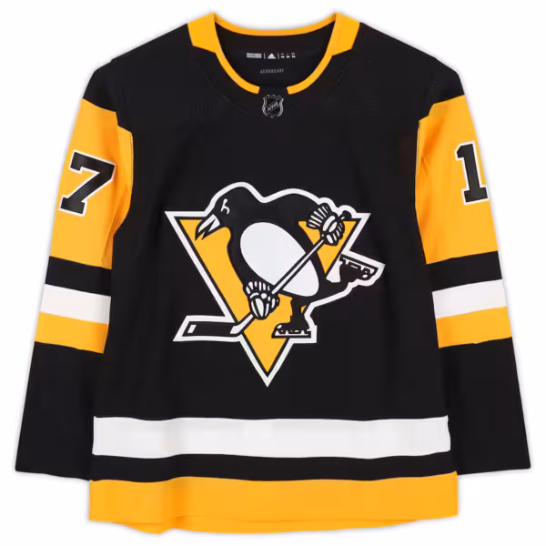 Bryan Rust Black Pittsburgh Penguins Autographed Fanatics Breakaway Jersey - Image 2