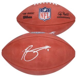 Bryce Young Carolina Panthers Autographed Event-Used Football from the 2023 NFL Rookie Premiere