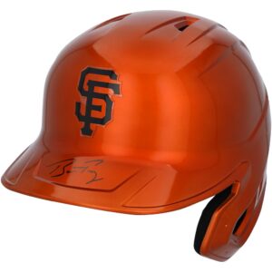 Buster Posey San Francisco Giants Autographed Alternate Chrome Replica Batting Helmet