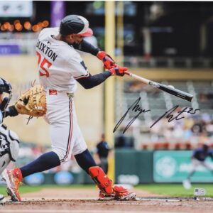 Byron Buxton Minnesota Twins Autographed 8" x 10" Batting Photograph
