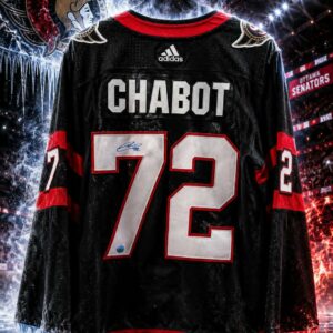 Thomas Chabot Ottawa Senators Autographed Jersey