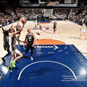 Caitlin Clark Indiana Fever Unsigned 2024 Rookie Debut Scoring First WNBA Points Photograph