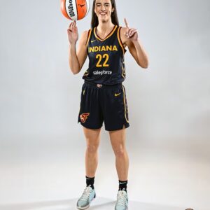 Caitlin Clark Indiana Fever Unsigned Number One Pose Photograph