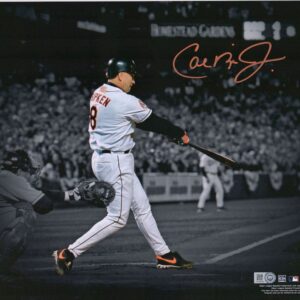 Cal Ripken Jr. Baltimore Orioles Autographed 11" x 14" Spotlight Photograph