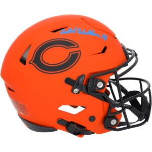 Caleb Williams Chicago Bears Autographed Riddell Rave Speed Flex Authentic Helmet