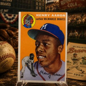 Hank Aaron 1954 Topps Rookie Card