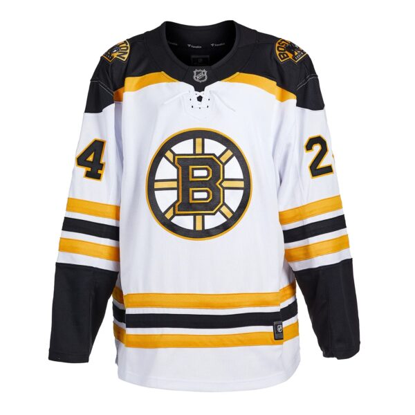 Don Cherry Boston Bruins Autographed White Fanatics Jersey - Image 2