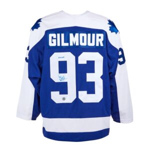 Doug Gilmour Toronto Maple Leafs Autographed Retro Mitchell & Ness Jersey