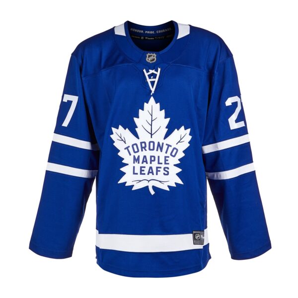 Frank Mahovlich Toronto Maple Leafs Autographed 1967 Stanley Cup CCM Vintage Jersey - Image 2