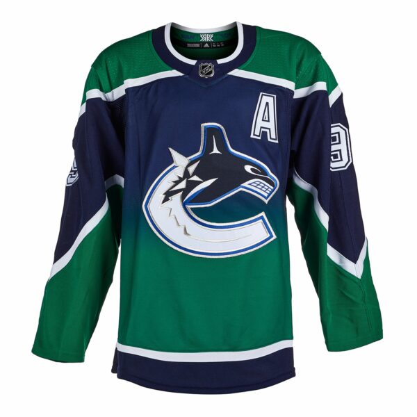 JT Miller Vancouver Canucks Autographed Reverse Retro Adidas Jersey - Image 2