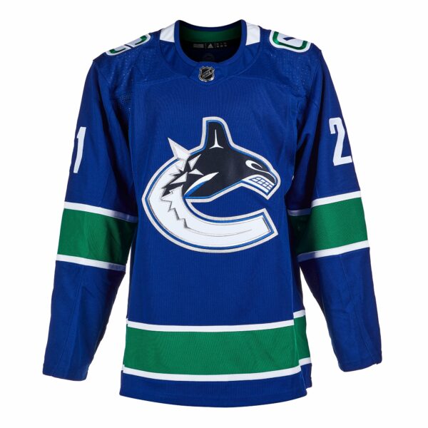 Nils Hoglander Vancouver Canucks Autographed Adidas Jersey - Image 2