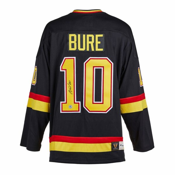 Pavel Bure Vancouver Canucks Autographed Retro Fanatics Jersey