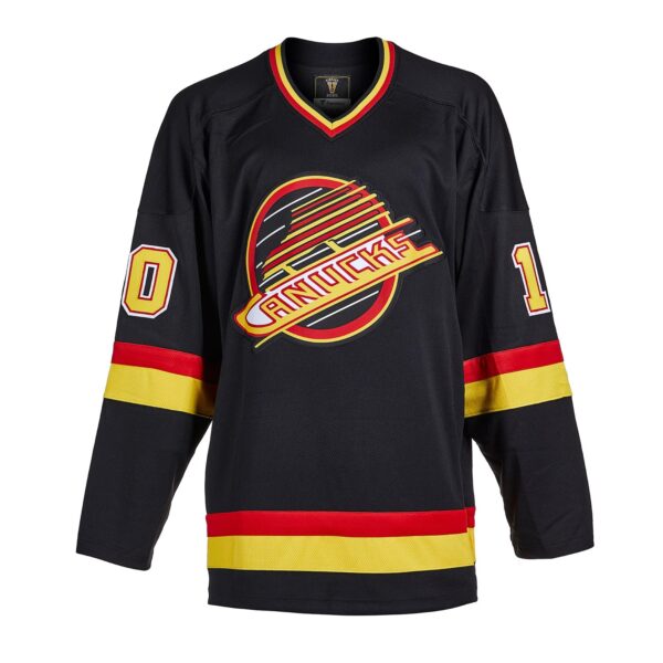 Pavel Bure Vancouver Canucks Autographed Retro Fanatics Jersey - Image 2