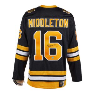Rick Middleton Boston Bruins Autographed Retro Fanatics Jersey