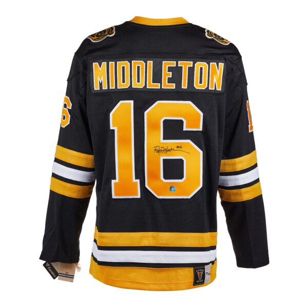 Rick Middleton Boston Bruins Autographed Retro Fanatics Jersey